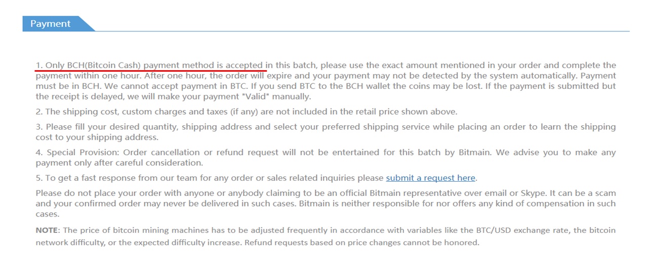 Bitcoin Cash Bitmain