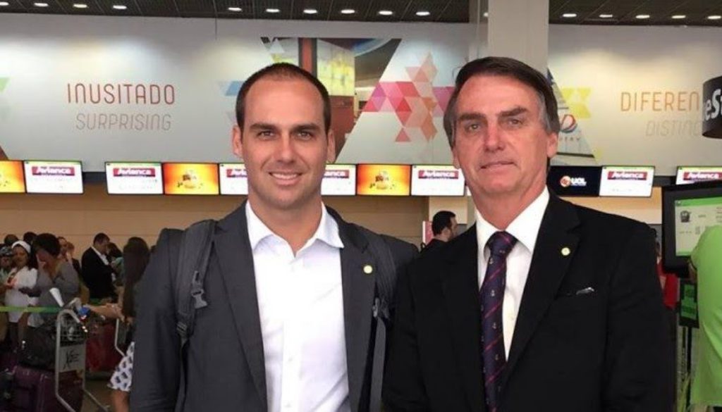 Eduardo e Jair Bolsonaro