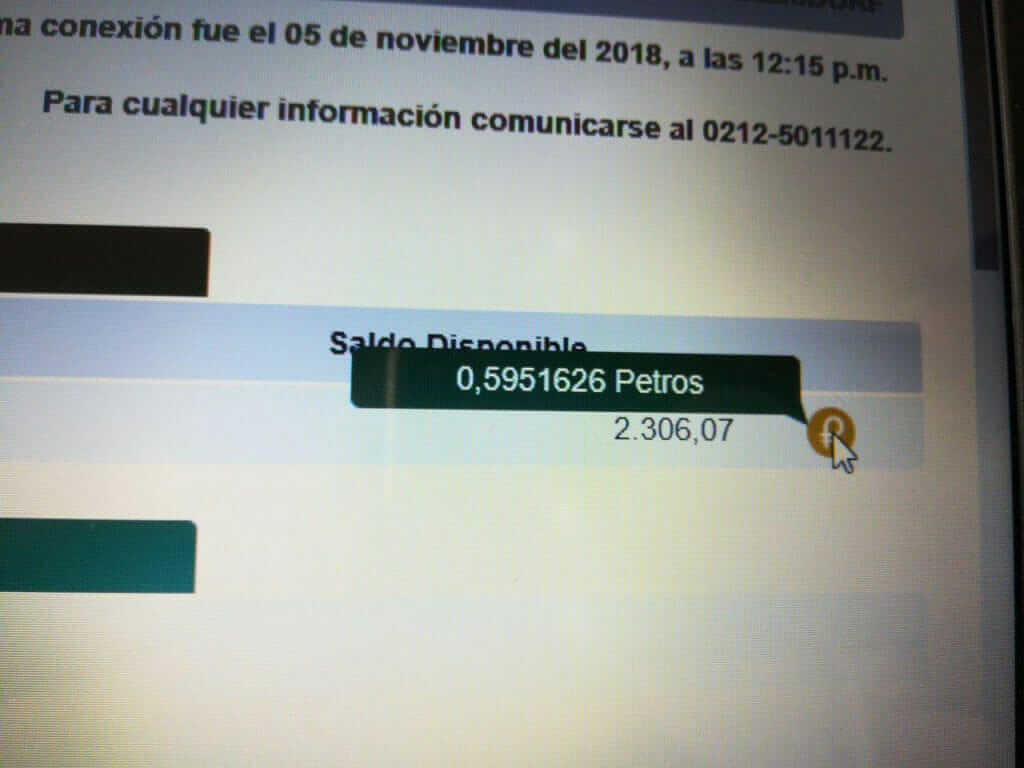 Webitcoin: Bancos venezuelanos começam a mostrar saldos em Petro