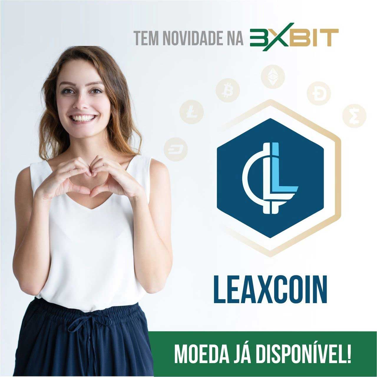 Webitcoin: 3xBit acrescenta Leaxcoin em sua plataforma!