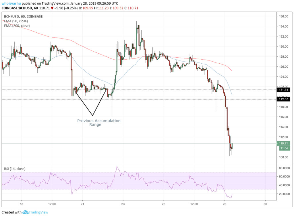 Webitcoin: Bitcoin Cash escorrega 11% e mercado começa a semana perdendo US$6 bilhões