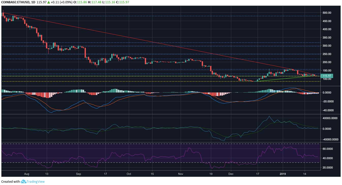 Webitcoin: Análise: Ethereum parece estar confortável ao lado dos ursos