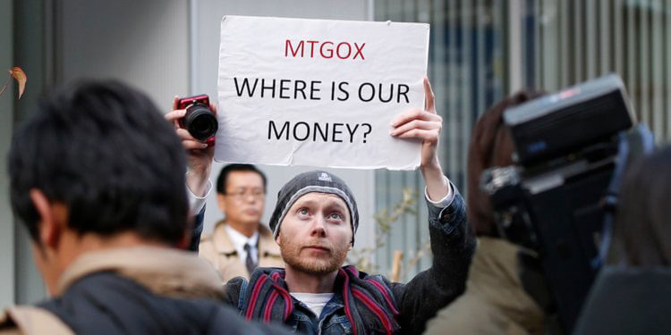Webitcoin: US$312 milhões em criptos da Mt. Gox foram possivelmente vendidas por meio de uma exchange