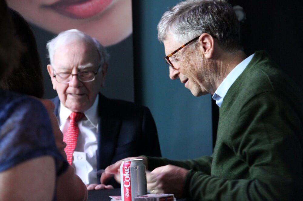 Warrenn BUffett e Bill Gates