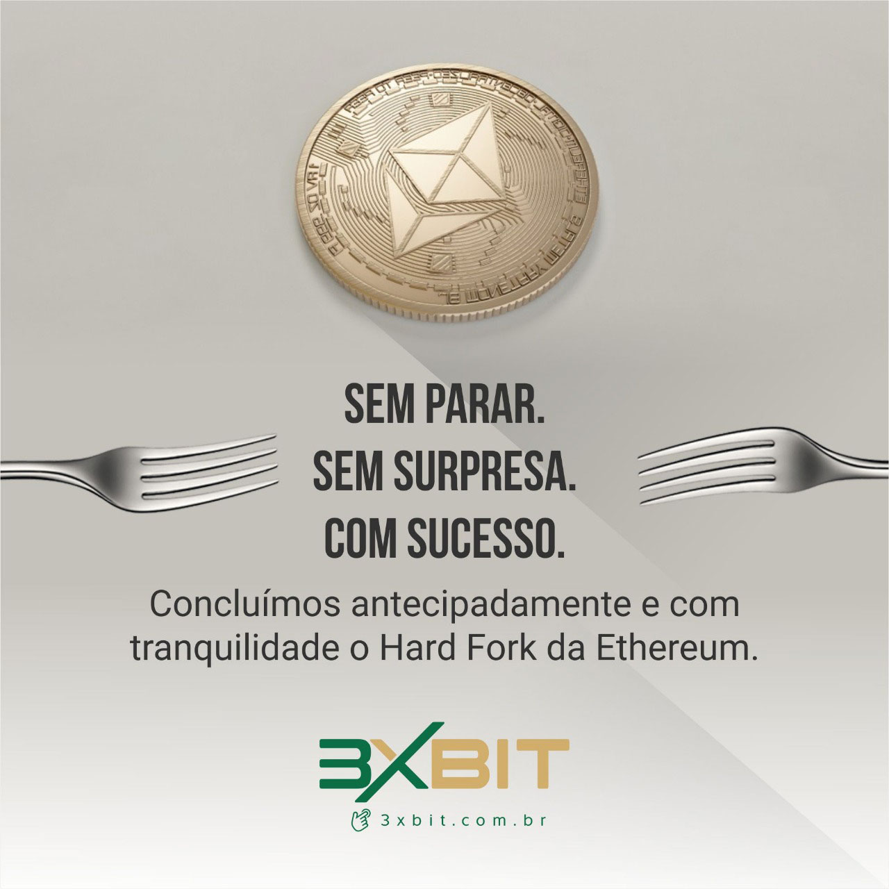Webitcoin: Sem downtime: 3xbit realiza antecipadamente preparações para os hard forks do Ethereum