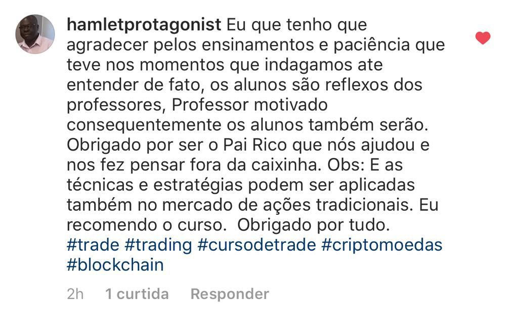 Webitcoin: Webitcoin realizou curso de trading em criptomoedas no último fim de semana!