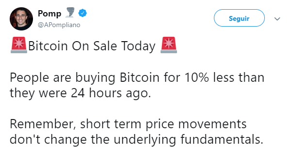 WeBitcoin: Bitcoin na promoção? Veja o que os especialistas estão dizendo sobre a nova queda
