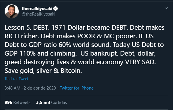 Robert Kiyosaki bitcoin