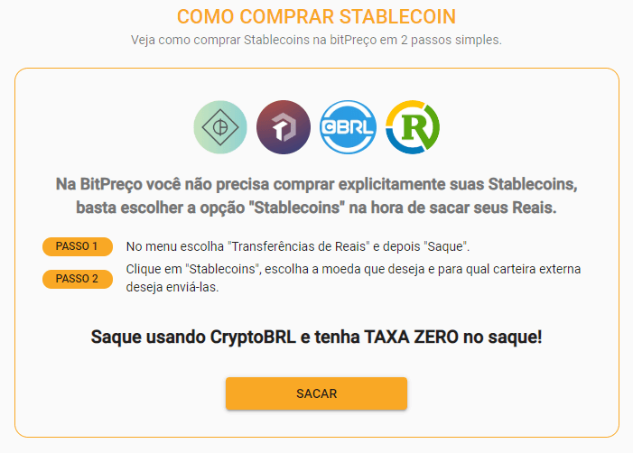stablecoins na bitpreço