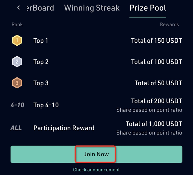 batalha de futuros kucoin