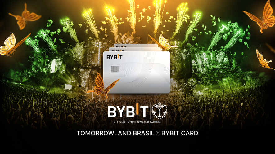 Bybit é parceira exclusiva de pagamentos do Tomorrowland Brasil 2025-26