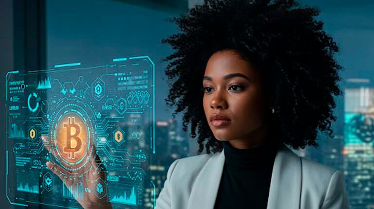 Mulheres no mundo cripto 