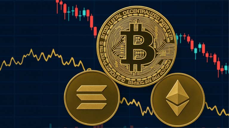 Análise: Bitcoin (BTC) , Ethereum (ETH) e Solana (SOL)