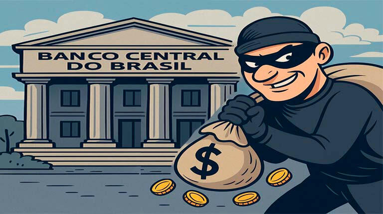 Hackers desviam R$ 1 bilhão  Banco Central do Brasil