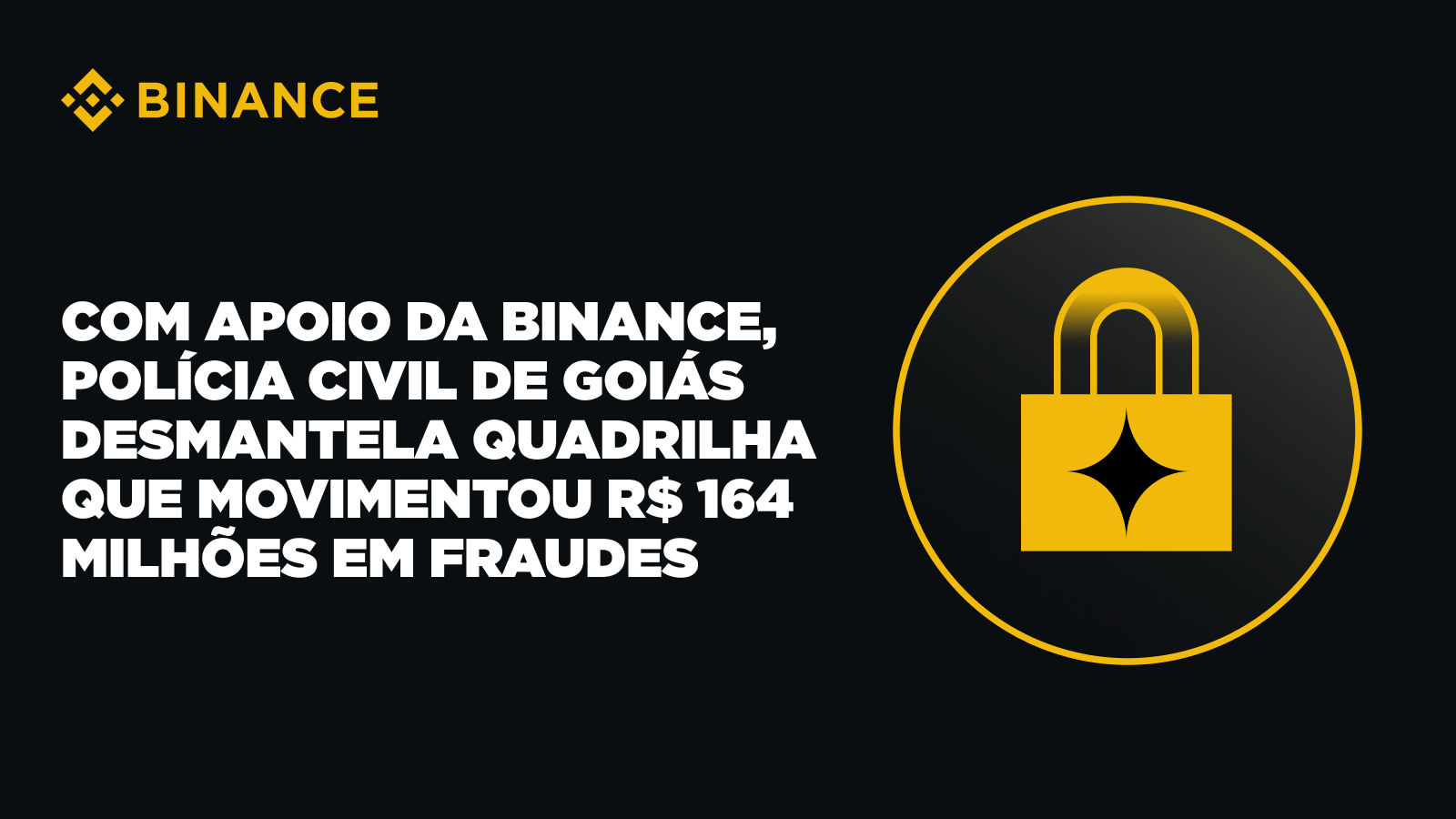 Polícia Civil desmantela quadrilha com ajuda da Binance