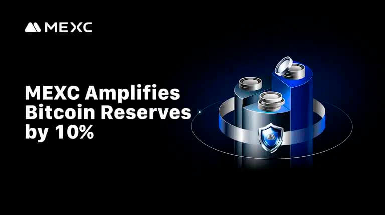 MEXC amplia reservas de Bitcoin